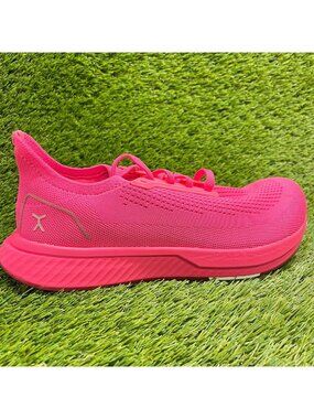 Flux Adapt Runner Neon Pink Mens Size 9.5 Womens 11 Athletic Knit Shoes Sneakers
